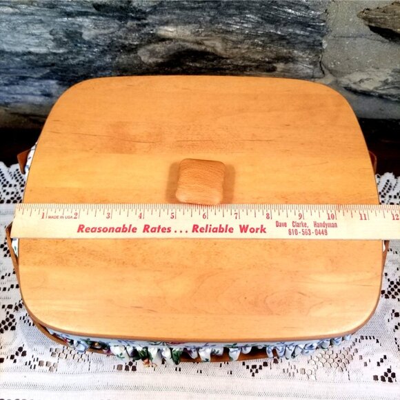 VTG Longaberger 1997 Mother's Day Timeless Memories Keepsake Combo 3 Liners Lid - Picture 9 of 13